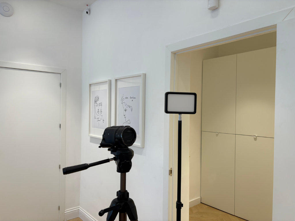 cámara de fotos y video dental